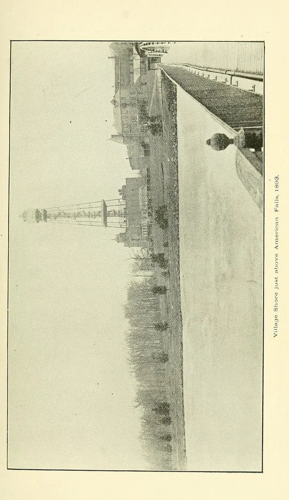 An illustration from Annual report of the Commissioners of the State Reservation at Niagara, 1886, leaf 15
