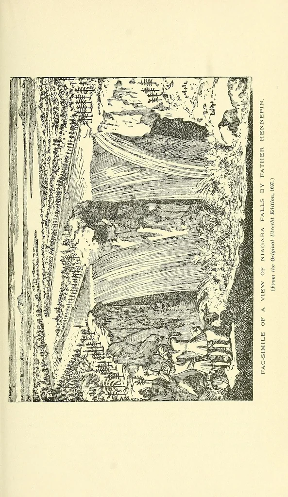 An illustration from Annual report of the Commissioners of the State Reservation at Niagara, 1886, leaf 73