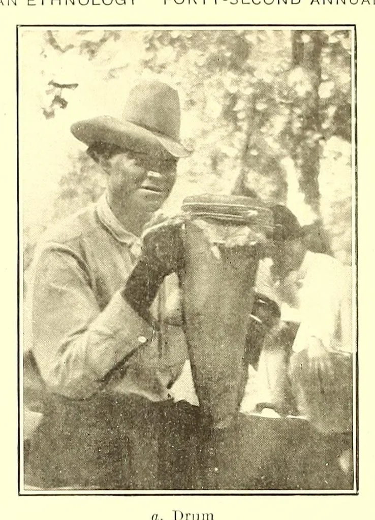 An illustration from Annual report of the Bureau of American Ethnology to the Secretary of the Smithsonian Institution, 1895, leaf 614