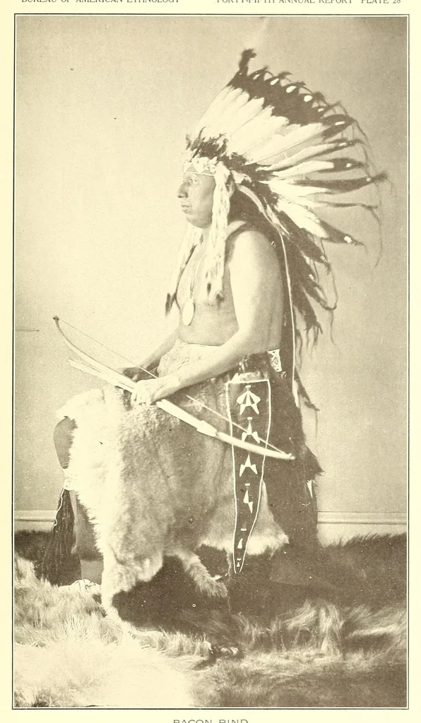 An illustration from Annual report of the Bureau of American Ethnology to the Secretary of the Smithsonian Institution, 1895, leaf 745