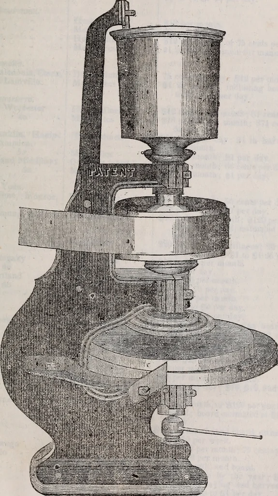 An illustration from Annual report of the Commissioner of Patents, 1837, leaf 1156