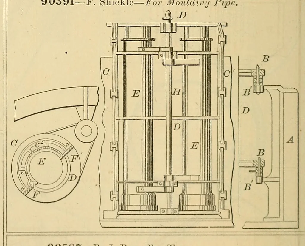 An illustration from Annual report of the Commissioner of Patents for the year .., 1869, leaf 600