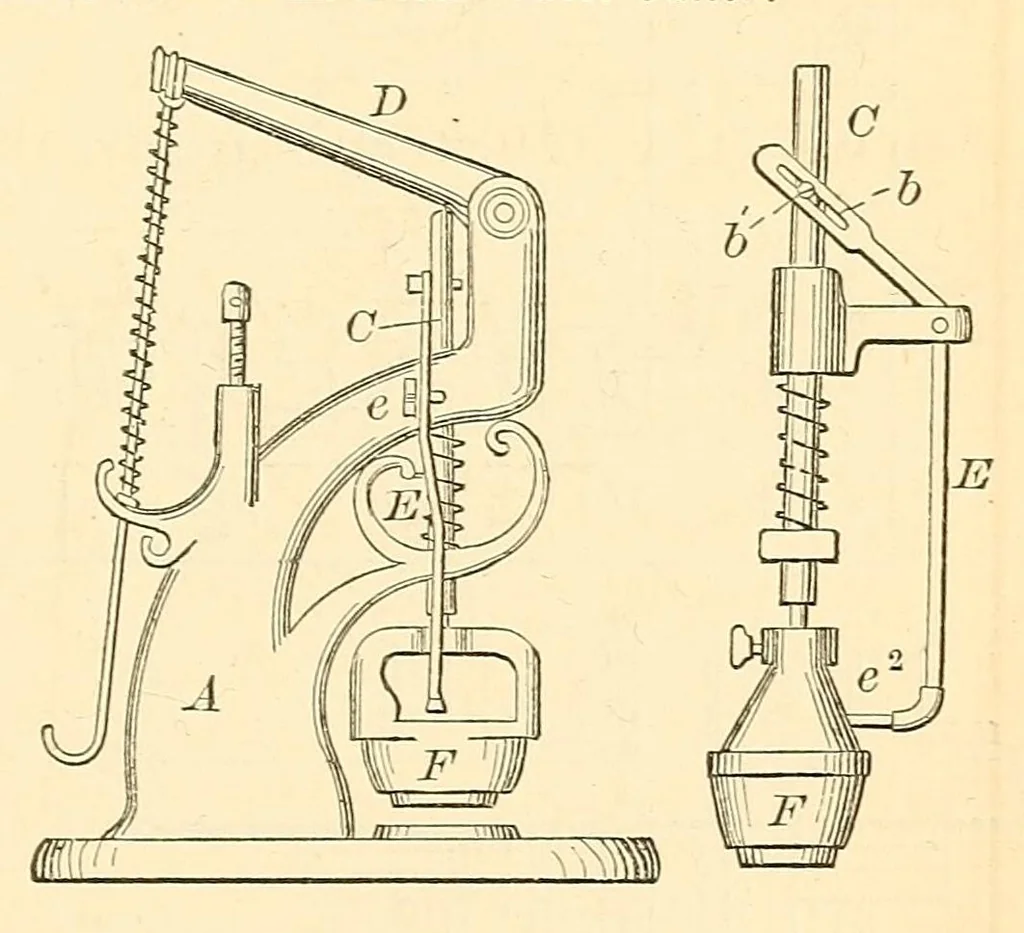An illustration from Annual report of the Commissioner of Patents for the year .., 1869, leaf 705