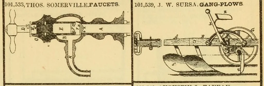 An illustration from Annual report of the Commissioner of Patents for the year .., 1870, leaf 183