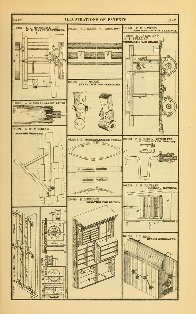 An illustration from Annual report of the Commissioner of Patents for the year .., 1870, leaf 589