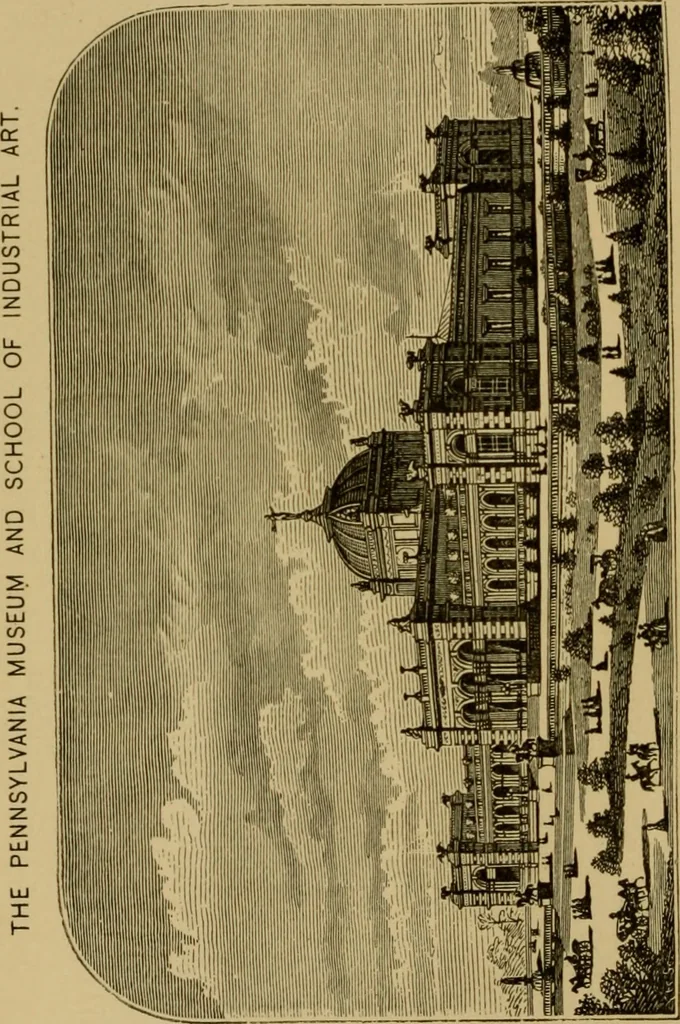An illustration from Annual report of the Philadelphia Museum of Art, 1878, leaf 109