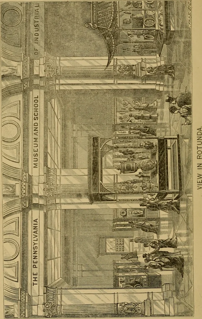 An illustration from Annual report of the Philadelphia Museum of Art, 1878, leaf 115