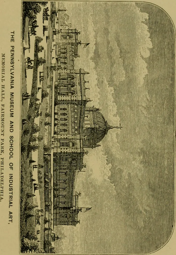 An illustration from Annual report of the Philadelphia Museum of Art, 1878, leaf 208