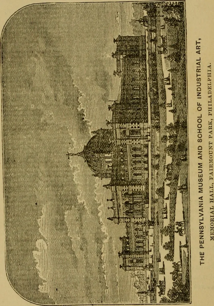 An illustration from Annual report of the Philadelphia Museum of Art, 1878, leaf 267