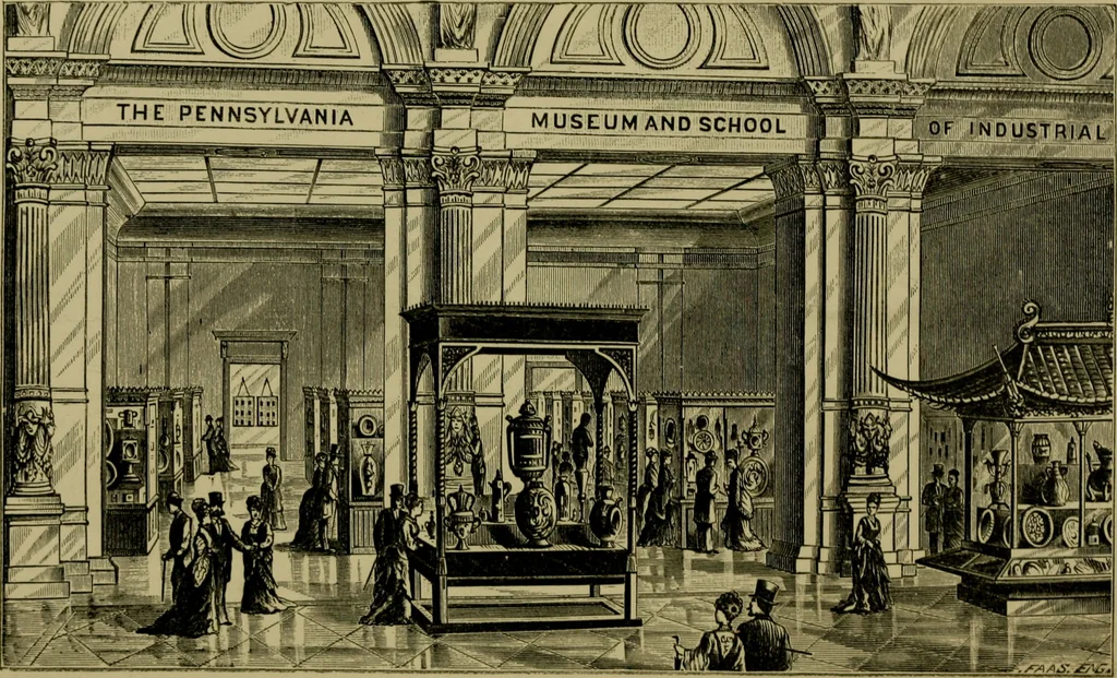 An illustration from Annual report of the Philadelphia Museum of Art, 1878, leaf 36