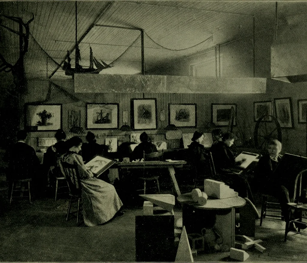 An illustration from Annual report of the Philadelphia Museum of Art, 1878, leaf 212