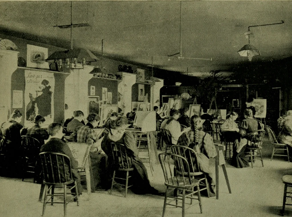 An illustration from Annual report of the Philadelphia Museum of Art, 1878, leaf 262