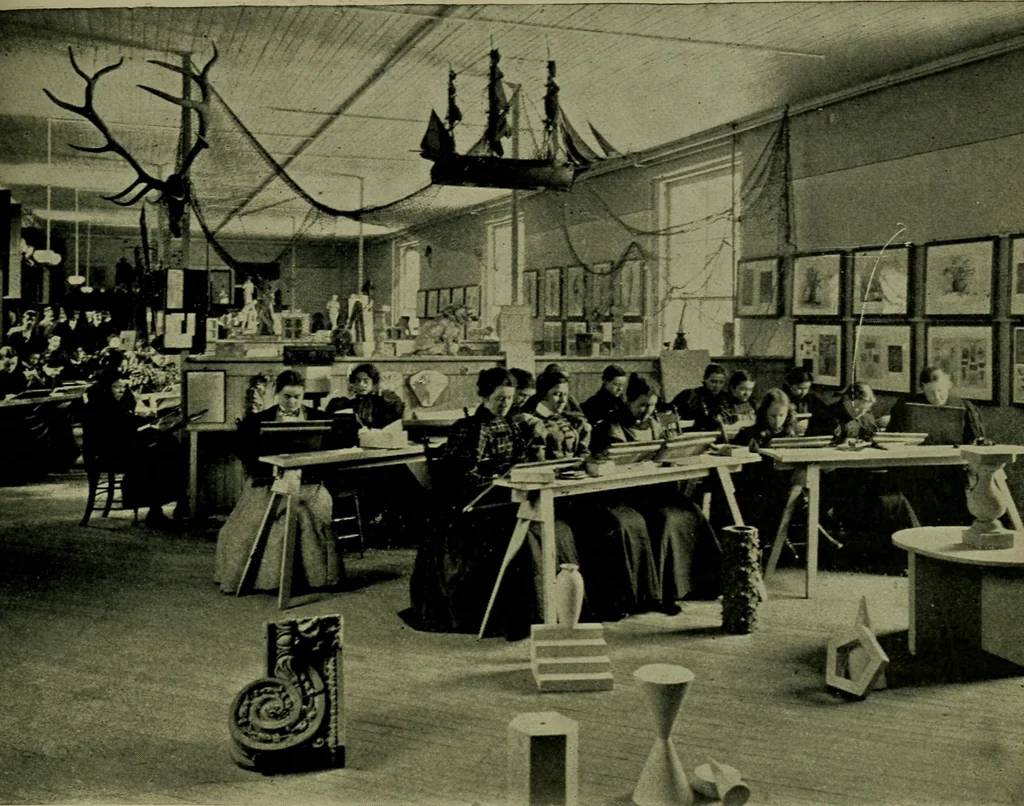 An illustration from Annual report of the Philadelphia Museum of Art, 1878, leaf 312