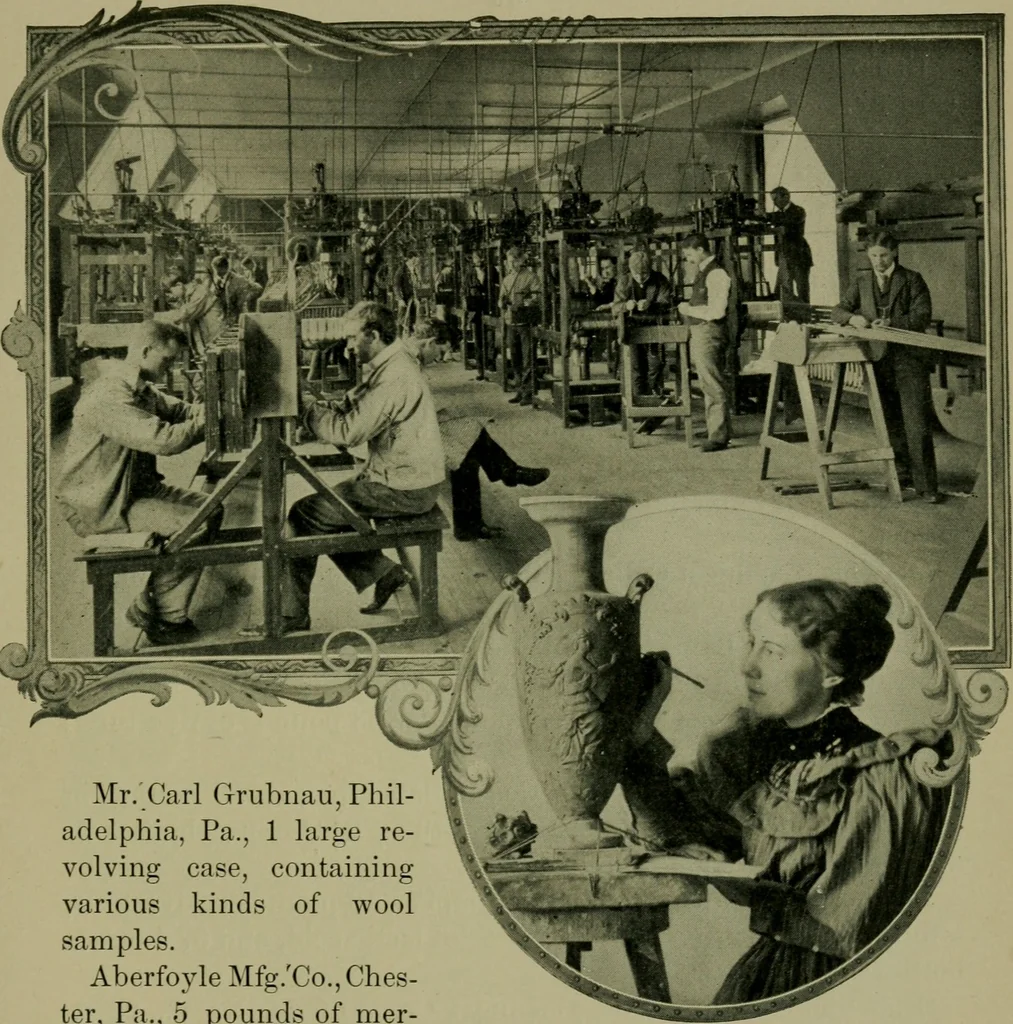 An illustration from Annual report of the Philadelphia Museum of Art, 1878, leaf 372