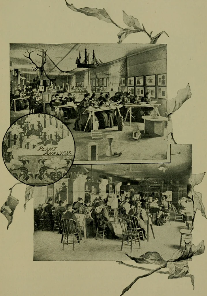 An illustration from Annual report of the Philadelphia Museum of Art, 1878, leaf 374