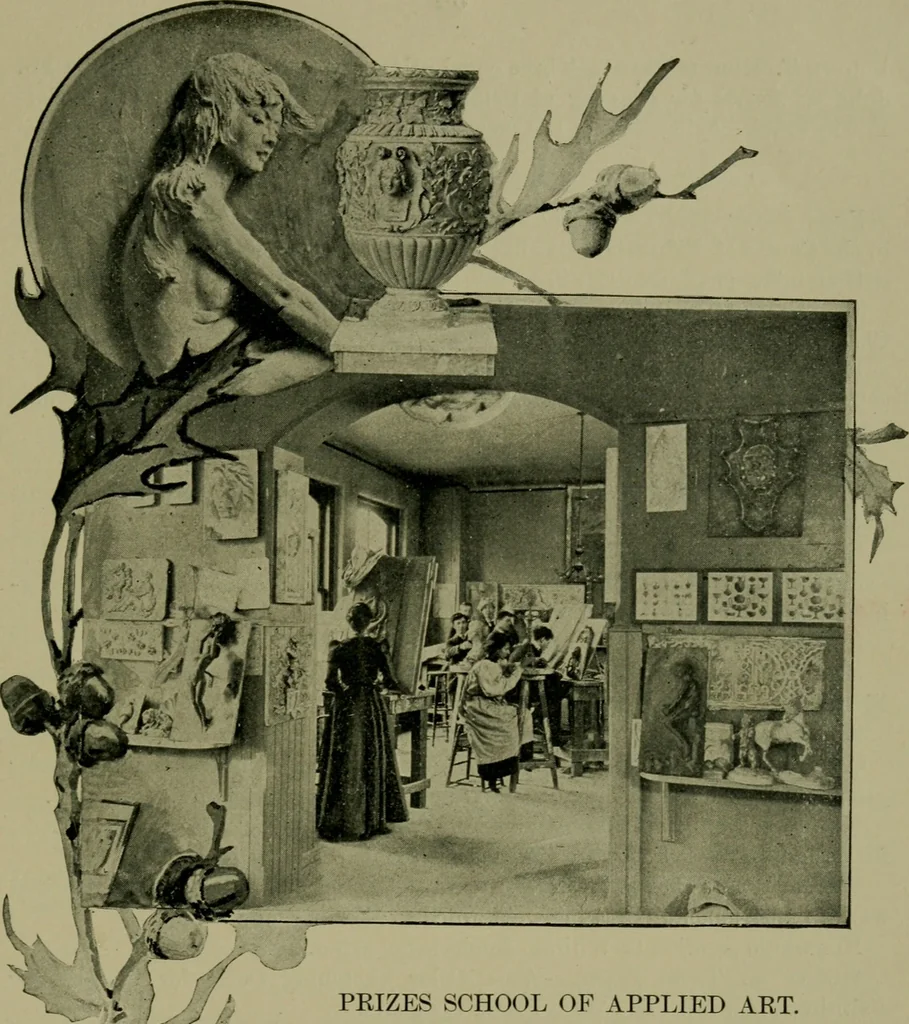 An illustration from Annual report of the Philadelphia Museum of Art, 1878, leaf 376