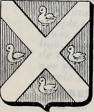 An illustration from Annuare général héraldique, 1903, leaf 1034