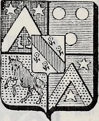 An illustration from Annuare général héraldique, 1903, leaf 1040
