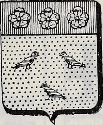 An illustration from Annuare général héraldique, 1903, leaf 1050
