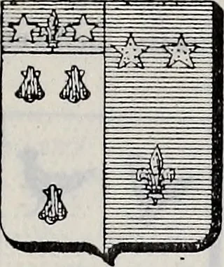 An illustration from Annuare général héraldique, 1903, leaf 1070