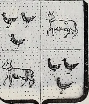 An illustration from Annuare général héraldique, 1903, leaf 1072