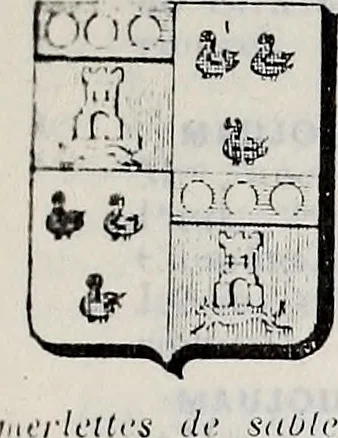 An illustration from Annuare général héraldique, 1903, leaf 1086
