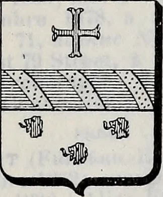 An illustration from Annuare général héraldique, 1903, leaf 1104