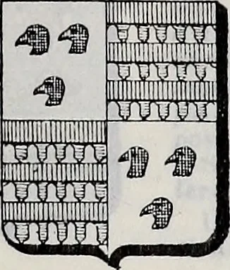 An illustration from Annuare général héraldique, 1903, leaf 1112
