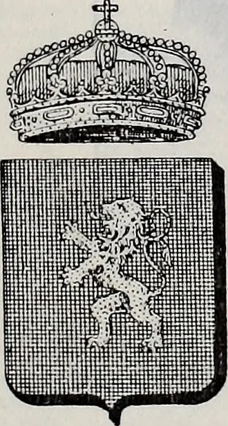 An illustration from Annuare général héraldique, 1903, leaf 112