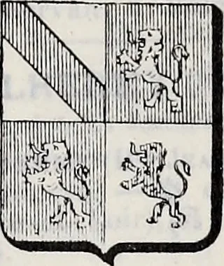 An illustration from Annuare général héraldique, 1903, leaf 1160