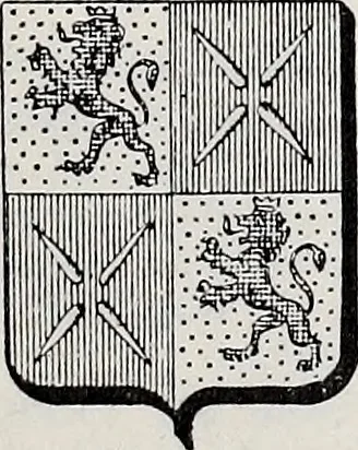 An illustration from Annuare général héraldique, 1903, leaf 1164
