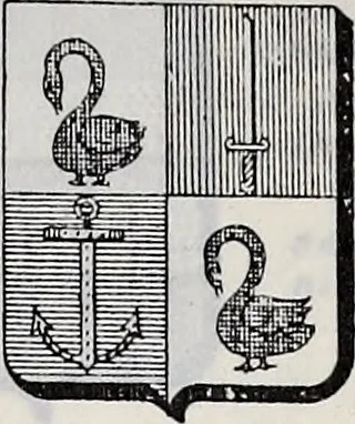 An illustration from Annuare général héraldique, 1903, leaf 1172