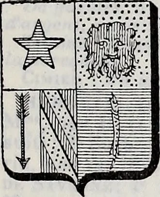 An illustration from Annuare général héraldique, 1903, leaf 1190