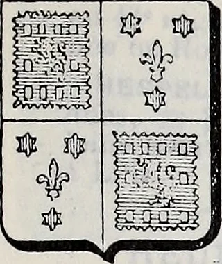 An illustration from Annuare général héraldique, 1903, leaf 1194