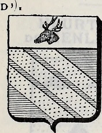An illustration from Annuare général héraldique, 1903, leaf 1194