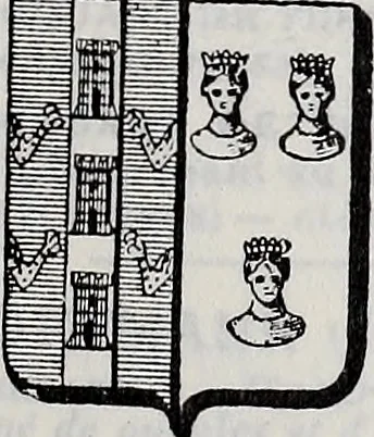 An illustration from Annuare général héraldique, 1903, leaf 1196