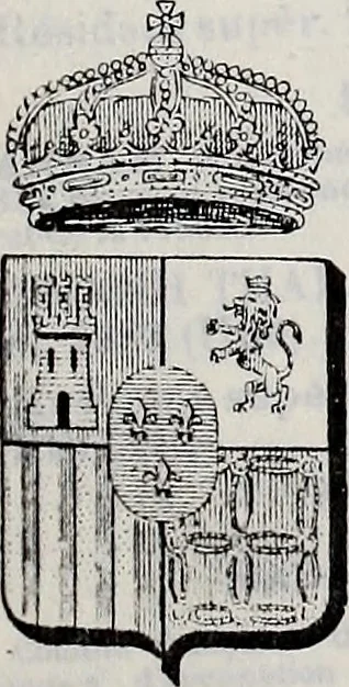 An illustration from Annuare général héraldique, 1903, leaf 120