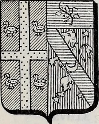 An illustration from Annuare général héraldique, 1903, leaf 1202