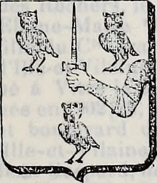 An illustration from Annuare général héraldique, 1903, leaf 1206