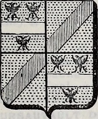 An illustration from Annuare général héraldique, 1903, leaf 1232