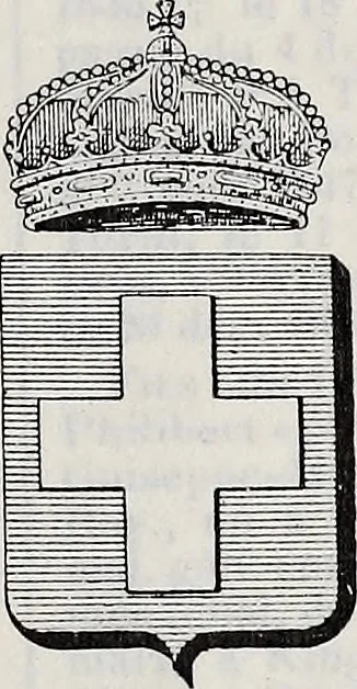 An illustration from Annuare général héraldique, 1903, leaf 124