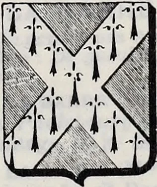 An illustration from Annuare général héraldique, 1903, leaf 1260