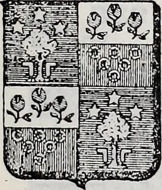 An illustration from Annuare général héraldique, 1903, leaf 1270