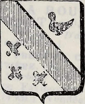 An illustration from Annuare général héraldique, 1903, leaf 1282