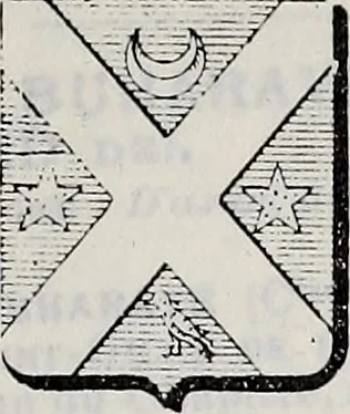An illustration from Annuare général héraldique, 1903, leaf 1288