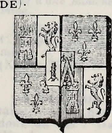 An illustration from Annuare général héraldique, 1903, leaf 1290