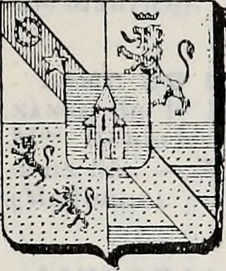 An illustration from Annuare général héraldique, 1903, leaf 1294