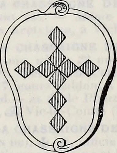 An illustration from Annuare général héraldique, 1903, leaf 1296