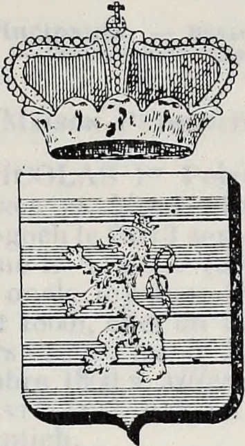 An illustration from Annuare général héraldique, 1903, leaf 130