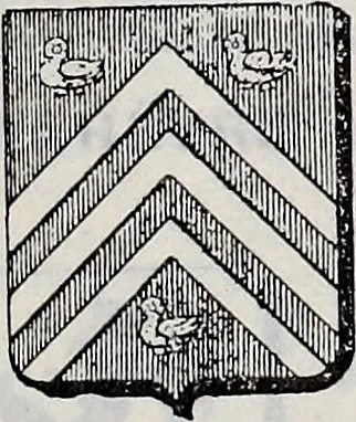 An illustration from Annuare général héraldique, 1903, leaf 1300